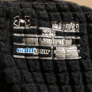 Under Armour Black ColdGear Fitted Shirt